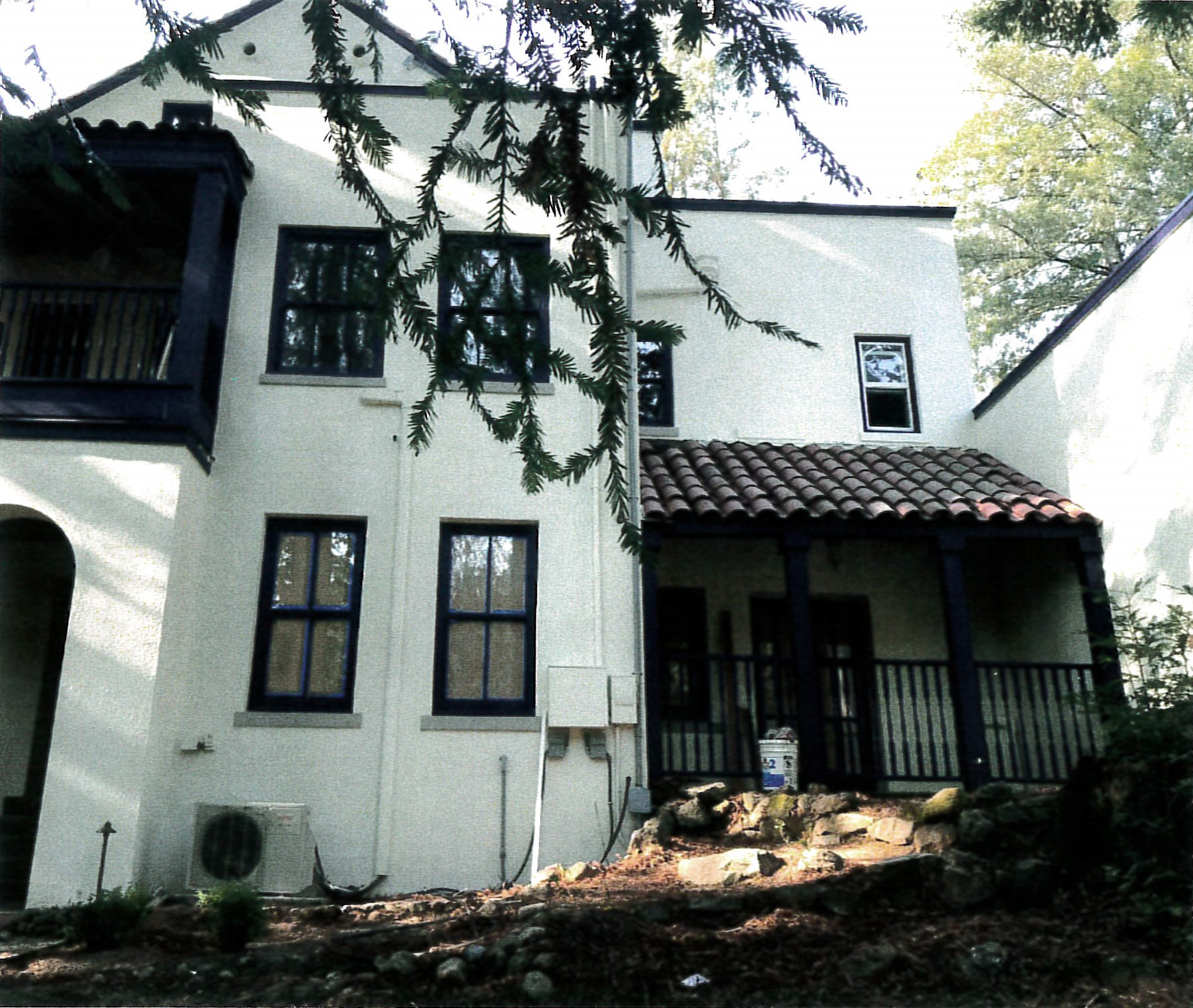 East half of south facade
